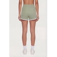 thumbnail image 4 of Women's Contrast Piping Ribbed Dolphin Shorts, 4 of 4