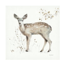 Trademark Fine Art 'Woodland Walk IX Fawn' Canvas Art by Lisa Audit