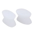 thumbnail image 1 of 2 piezas pie del pie separador ajustador Hallux Corrector cuidado de los pies juanete Protector L L blanco jinwen  Separadores de dedos de los pies, 1 of 7
