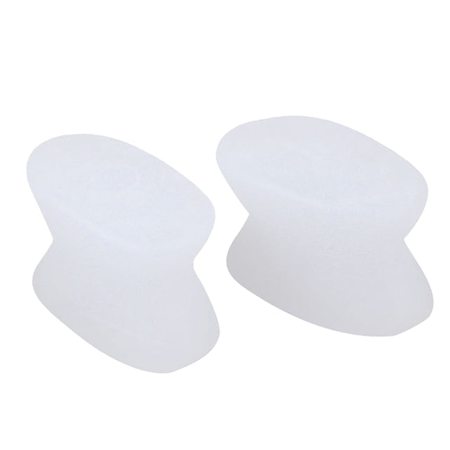 2 piezas pie del pie separador ajustador Hallux Corrector cuidado de los pies juanete Protector L L blanco jinwen Separadores de dedos de los pies