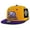 Gold/Purple, variant on Cali Rep Snapback by WHANG, Gold/Purple