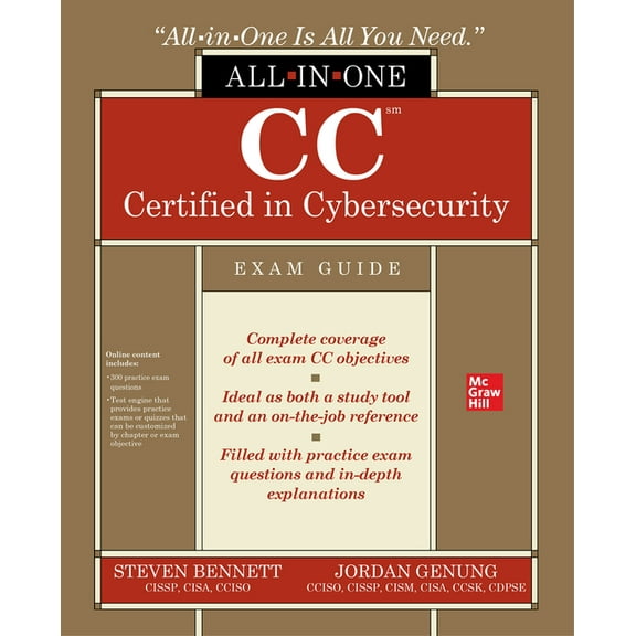 CC Certified in Cybersecurity All-In-One Exam Guide, (Paperback)