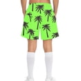 thumbnail image 6 of ITSAME Swim Trunks for Boys, with Pockets Elastic Waist Quick-Dry Trendy Seaside Beach Surfing Swim Bottoms Green 4-5T, 6 of 8