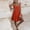 Red, variant on Women Dresses Plus Sexy Sleeveless Sling Solid Leisure Dresses Loose Fashion Dresses Black Trendy Skirt Size S