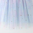 thumbnail image 4 of Lovskoo Kids Toddler Baby Girls Layered Tulle Twirl Dress Tie Shoulder Cute Summer Mesh Sequin Star Rainbow Suspenders Skirt for 6 Months-5 Years Baby Clothes Blue, 4 of 4