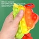 thumbnail image 4 of De Burbujas De Empuje De Navidad, Juguete De Silicona Para Aliviar El Estrés, Adecuado Para Aliviar La Ansiedad Y El Autismo En Niños Y Adultos Inevent HA046758-01, 4 of 6