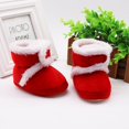 thumbnail image 5 of Lovebay Baby Girls Boys Toddler Booties Infant Prewalker Snow Shoes Newborn Anti-slip Sole Warm Boots, 5 of 6