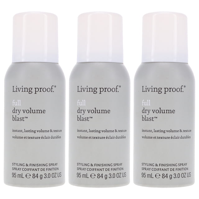 Prueba de vida Living Proof Volumen de Secado Completo 3 oz 3 pack