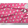 thumbnail image 3 of Soimoi Poly Georgette Fabric Ghost Halloween Printed Craft Fabric by The Yard 42 Inch Wide, 3 of 3
