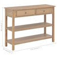 thumbnail image 4 of vidaXL Sideboard 110x35x80 cm MDF, 4 of 5