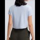 thumbnail image 4 of Camiseta Deportiva de Corta para Mujer, Holgada, Corta, Informal, para Gimnasio Azul XL, 4 of 8
