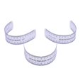 thumbnail image 4 of Reusable Makeup Brow Measure Eyebrow Guide Ruler Permanent Tools, 4 of 8