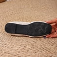 thumbnail image 6 of SuTry Women's Flat Shoes Mesh Slip On Square Toe Breathable Lightweight Comfortable Casual Walking Office Daily Wear(36), 6 of 9