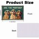thumbnail image 2 of Letrero decorativo de metal vintage con texto "Are You Pooping" de Golden Retriever para pared de baño, 8 x 12 pulgadas, 2 of 9