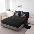 thumbnail image 3 of Erosebridal 7 Pcs Comforter Set Twin Size,Sports Bed in a Bag with Flat Sheet and Fitted Sheet and Adults,Basketball Bedding Set with Pillowcase and Sham,Denver, 3 of 5