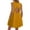 Yellow, variant on FcBaudy Summer Dresses for Women,Womens Dresses,Skirt for Women Women Solid Sleeveless Cutout Back Sundress Beach Swimwear Summer Casual Mini Dresses With Pocket Women Dress
