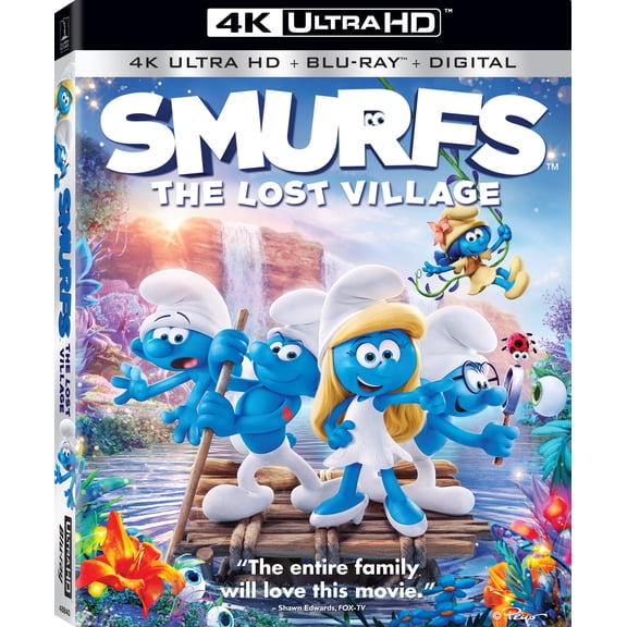 New Smurfs: The Lost Village (4K / Blu-ray Digital)