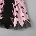 thumbnail image 4 of Odeerbi Toddler Girls Halloween Dress Irregular Tulle One Shoulder Dress with Hairband, 4 of 6