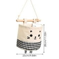 thumbnail image 3 of Binwennn Roues de Rangement sous le Lit Sac de Rangement Empilable Sac Suspendu Dessin Animé Sac de Rangement Porte Arrière et Sac de Rangement Élégant Sac Suspendu Multifonctionnel, 3 of 6