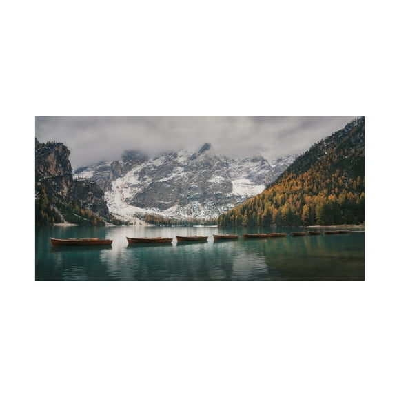 Trademark Fine Art Thomas de Franzoni Follow The Leader Canvas Wall Art