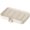 White, variant on Soap Dish, Bar Soap Holder, Travertine Stone Look, Off White | Self Draining,Sponge Holders Tray for Shower,for Dispenser,Scrubber,Bottle,Cup on Bathroom Kitchen Bathtub Sink or Counter