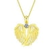 thumbnail image 1 of Collar de alas de ángel Colgante de alas de ángel Collar de piedra natal para joyería de mujer Wmkox8yi sjalhkljlk5665, 1 of 1