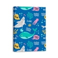 thumbnail image 2 of OWNSERIES Home Decor Colorful Doodle Animals Words Pattern Pattern Canvas Wall Art Paintings for Living Room - Canvas Framed Print Wall Artworks Ship From US Warehouse, 2 of 5