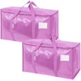 thumbnail image 1 of Bolsa de mudanza TICONN Extra Grande Volumen de 68L Rosa Paquete de 2, 1 of 9