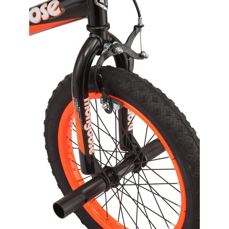 Mongoose, Kids BMX Style Boys Bike, 16-in. Wheels, Black & Orange