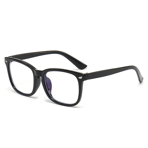 Classic Blue Light Blocking Glasses Anti Eyestrain Clear Lens Eyeglasses UV400 Lightweight Square Eyewear for Men Women Computer Gaming Reading