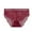 Red, variant on Sunvit-Panties Womens Red Lace Bikini Panties - Nylon Spandex, Scalloped Edge & Waist Straps, Semi-Sheer Soft Stretch, Size L for Daily/Special Occasions