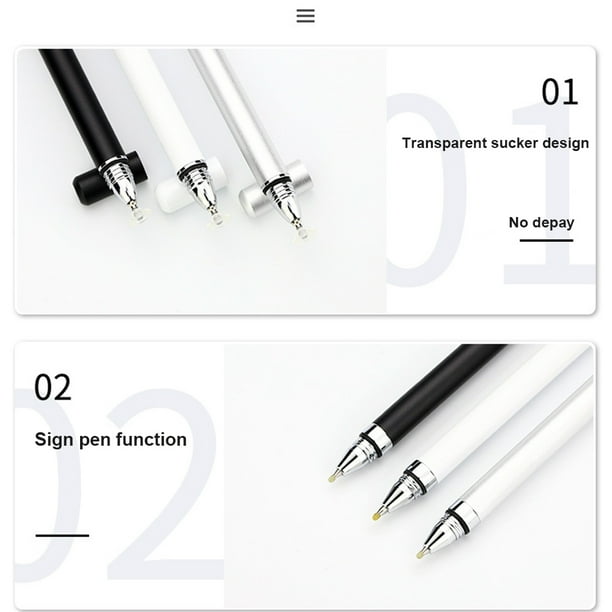 WK3006 2 en 1 Disco capacitivo Stylus + Bolígrafo para tableta Teléfono móvil