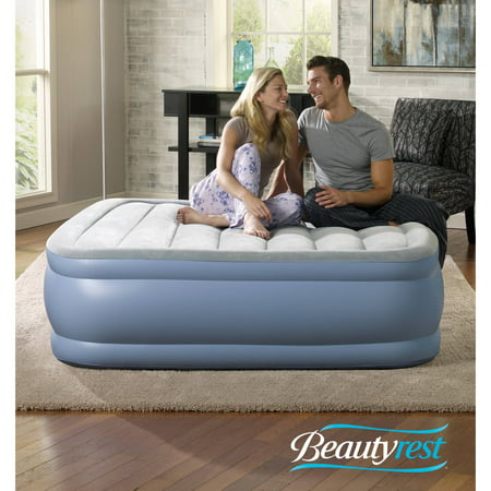 Beautyrest Hi Loft Raised Air Bed Mattress with Express Pump, Multiple Sizes, 1 (Best King Air Mattress)