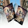 thumbnail image 4 of Spooky Halloween Night Witch Golden Retriever Glowing Pumpkins House Flag 28x40in Double Sided Goldens Dog Lover Gifts Idea Outdoor Decor - 12015, 4 of 5