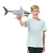 Robo Alive Great White Shark Series 1 Electronic Robot Light Up Bath Toy, Water Activated by ZURU