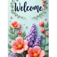 thumbnail image 3 of Decorative Design Floral Welcome Banner Colorful Flowers Elegant Style for Home Decoration Party Event, 3 of 6