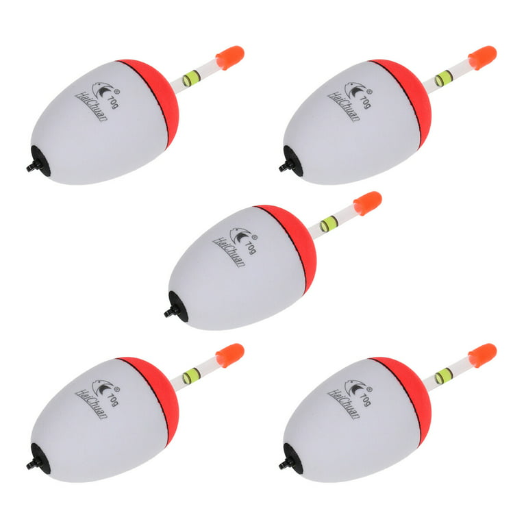 5 Pcs 70g Sea Fishing Floating Floats Can Be Inserted Luminous