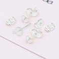 thumbnail image 2 of Guardoinrt 1 Pair Simple Design Earring Pin Earrings Stud Pole Needle Findings 6mm, 2 of 6