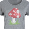 thumbnail image 3 of Instant Message - Cross Stitch Mushroom - Women's Any Way Dress, 3 of 7