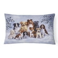 thumbnail image 1 of Carolines Treasures BDBA316APW1216 Winter Dogs Fabric Decorative Pillow, 1 of 3