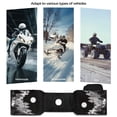 thumbnail image 5 of Uorisanigo ATV Tank Bag Quad ATV 4-Wheeler Saddlebags Full Moon Forest Scenery Motorcycle Saddle Bag Cargo Pouch Storage Compatible with Polaris Sportsman 450 570 850 1000, 5 of 7
