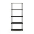 thumbnail image 5 of Furinno Turn-N-Tube 5-Tier Multipurpose Shelf Display Rack,Espresso and Black, 5 of 6