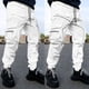 thumbnail image 1 of Pantalones Cargo reflectantes para hombre, chándal informal de Hip Hop con múltiples bolsillos, ropa de calle deportiva, M-3XL, novedad de 2023, 1 of 4