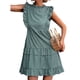 thumbnail image 2 of Vestido De Mujer Vestido De Una Pieza Vestido De Verano Vestido Sin Mangas Vestido De Cuello Redondo Vestido De Mujer Estampado Floral Volantes Cuello Redondo Vestido De Una Pieza ANGGREK Otros, 2 of 5