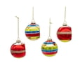 thumbnail image 2 of Kurt S. Adler Early Years Glass, 4 Piece Ornament Set, 75MM, Multi-Color, 2 of 4