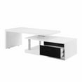 thumbnail image 4 of Acme Buck II Coffee Table w/Swivel Top White & Black High Gloss, 4 of 10