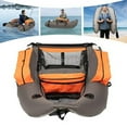 thumbnail image 7 of Outdoor Fishing Boat, Inflatable Fishing Boat Portable Boat Raft Kayak Accessories U-Shaped Boat Raft Fishing Boat, Load Capacity 130Kg/286.6Lbs for Fishing, Rafting, Exploring, 7 of 7
