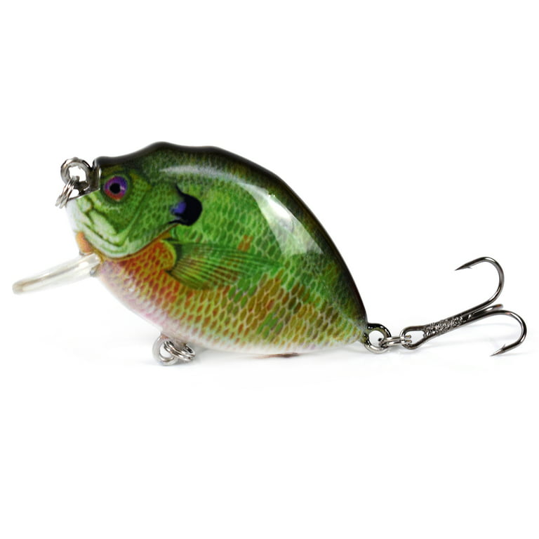 Dcenta 6cm 15g Mini Wobbler Fishing Lure Artificial Hard Bait Crankbait for  Fish Bass Fishing Tackle 