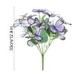 thumbnail image 3 of Artificial Butterfly Bouquet, Butterfly Flower Branches 3D Butterfly Bouquet with Leaves Floral Arrangement for Wedding Home Office Party Decoration, 3 of 6