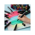 thumbnail image 4 of Alcohol Markers 168 Colors Dual Tip Brush & Fine Permanent Art Marker Set, Big Marker Set with Organizing Case for Drawing, Sketching, Anime, Coloring, 4 of 8